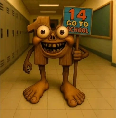 Alamak Senin Sekolah Italian Brainrot character