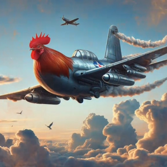 Bombardiro Cudcudach Italian Brainrot character