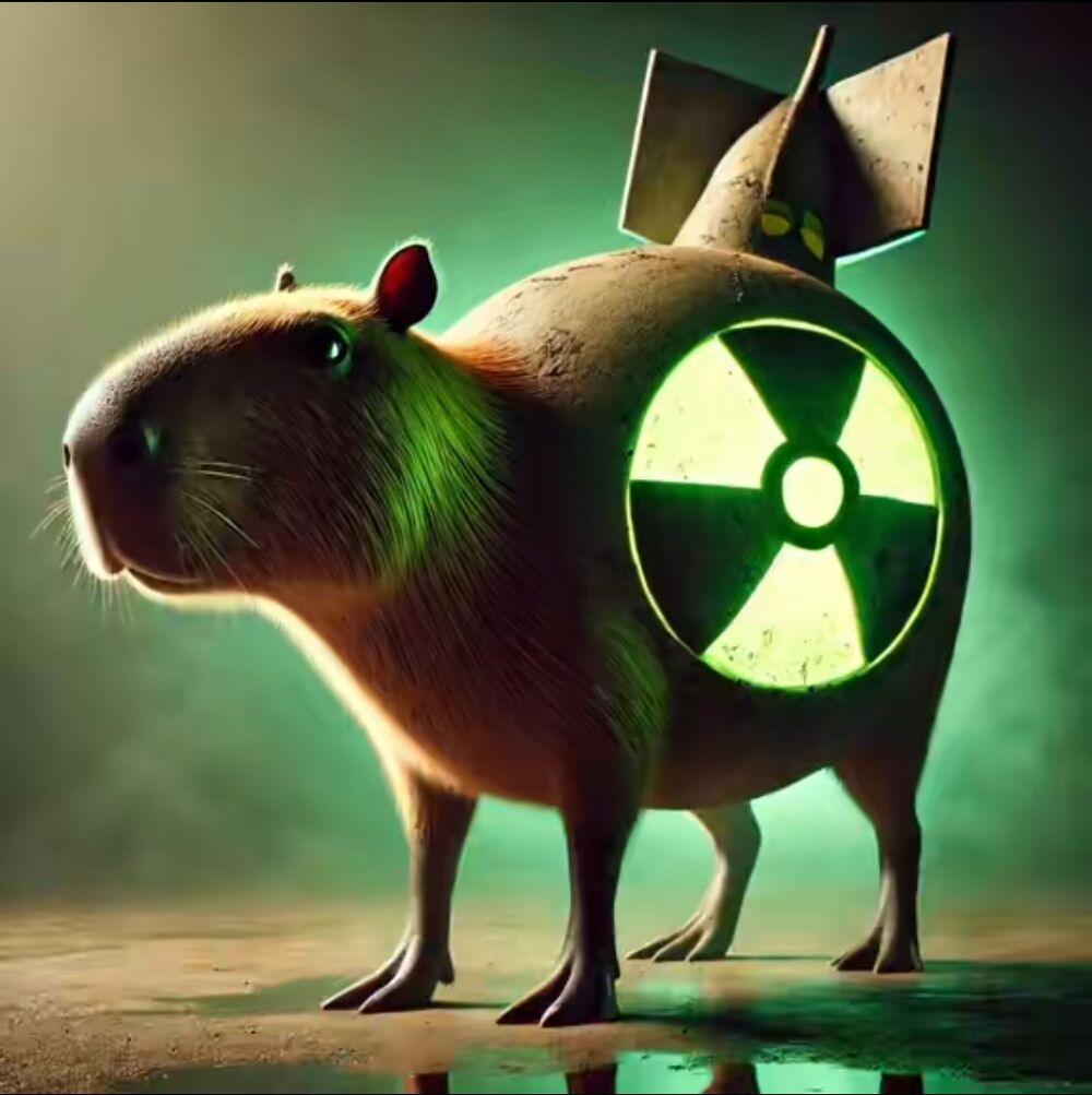 Capibomba Atomica Italian Brainrot character