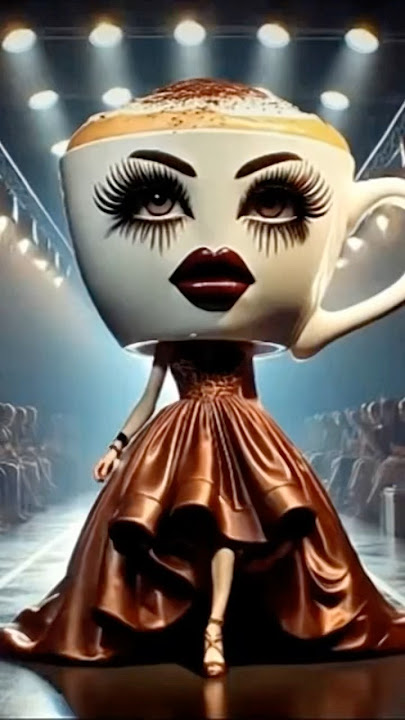 Cappuccina modelina Italian Brainrot character