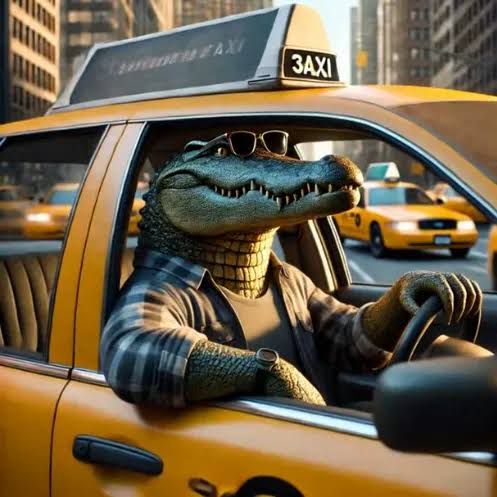 Crocodildo Taxiccino Italian Brainrot character