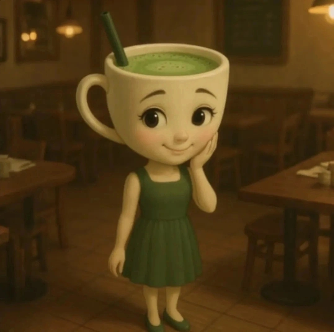 Icharinna Matchanova Italian Brainrot character