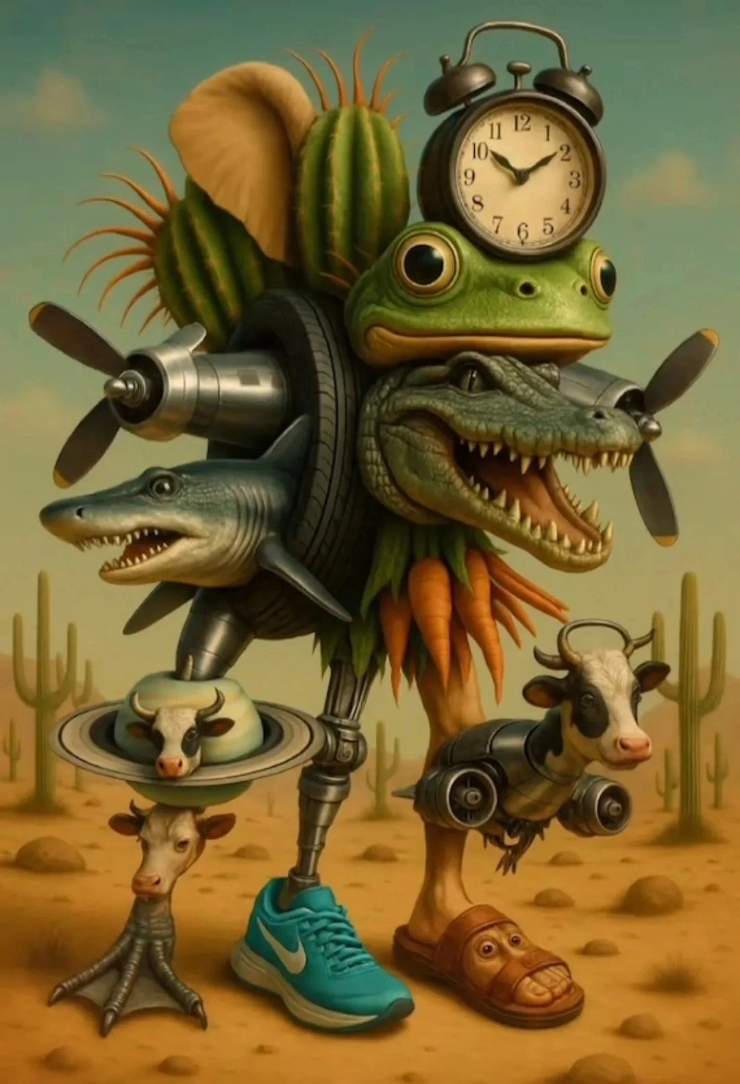 La vaca Trippa troppa Bombombini Gusini Tralala Lirilira Tung Tung Sahur boneka Tung Tung tralalelo cappuccino assasine Trippi troppa Crocodina fruli frulia