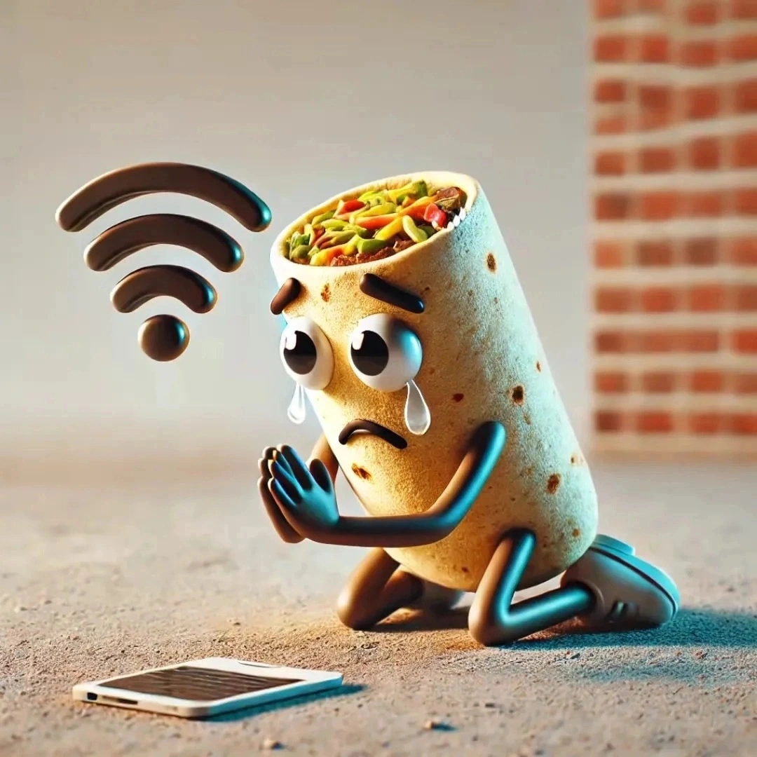 Nooo My Hotspot Italian Brainrot character