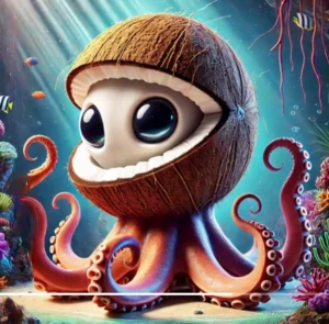 Octo Cocosini Italian Brainrot character