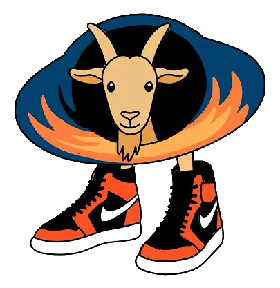 La Vaca Black Hole Goat Italian Brainrot character